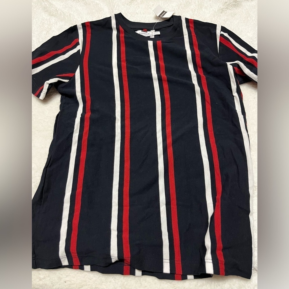 NWT Red white and blue XXS t shirt - soft, knit material